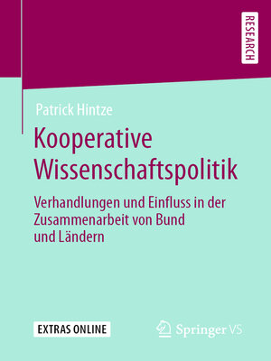 cover image of Kooperative Wissenschaftspolitik